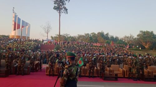 রামু সেনানিবাসে মহান বিজয় দিবস ও স্বাধীনতার সুবর্ণজয়ন্তী পালন