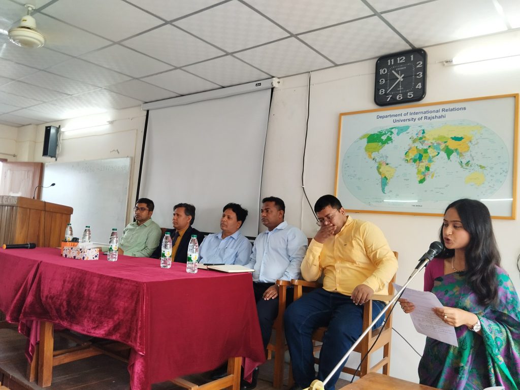 প্রথমবারের মতো রাবির আইআর বিভাগে ‘স্টুডেন্টস অ্যাচিভমেন্টস ফেয়ার’ অনুষ্ঠিত