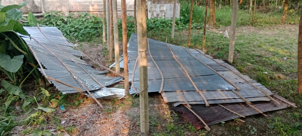 দিনাজপুরের পার্বতীপুরে জমি দখলের অভিযোগ