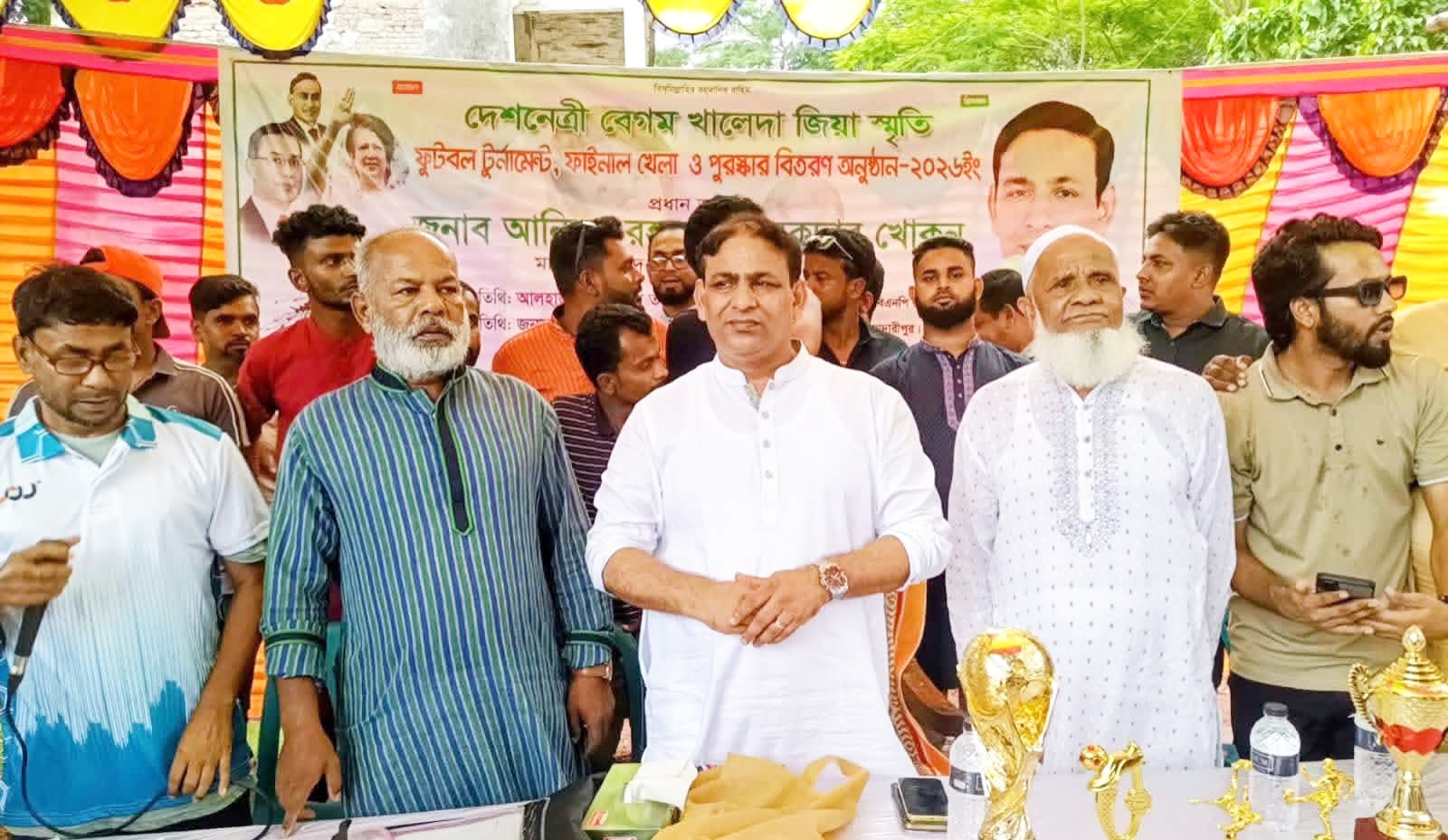 খেলাধুলার প্রসারে বিএনপি সরকারের উদ্যোগের প্রশংসা করলেন এমপি খোকন তালুকদার